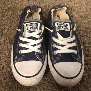 Slide on low cut converse